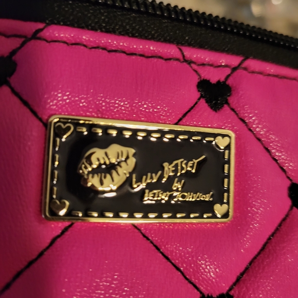Betsey Johnson Pink Quilted Women's Bag - Picture 5 of 7
